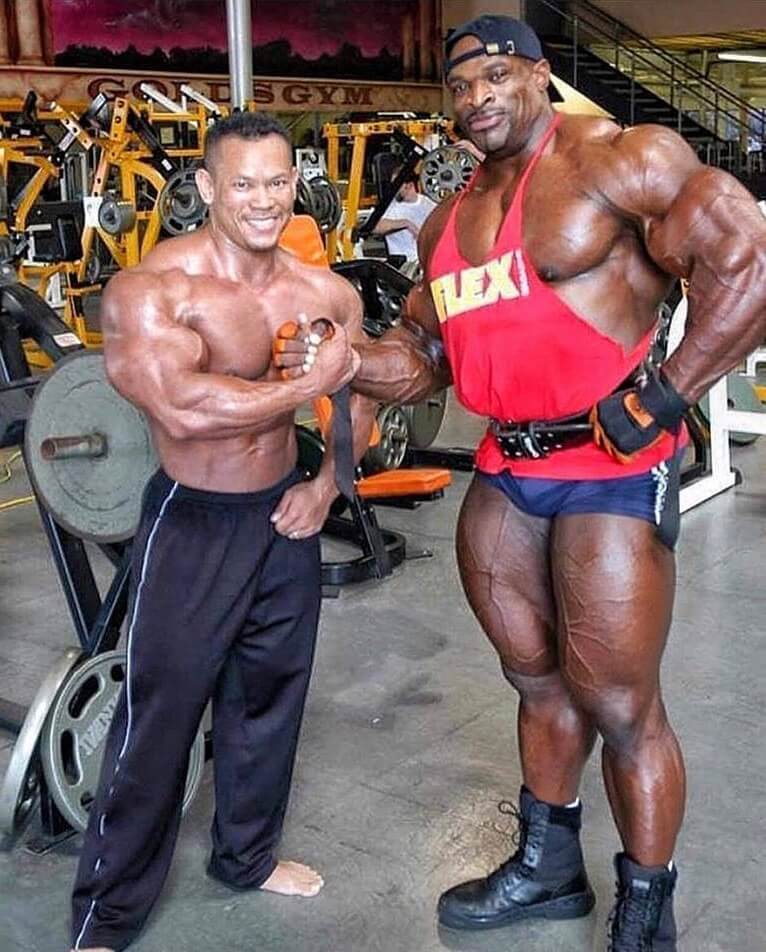 Kris Dim and ronnie coleman