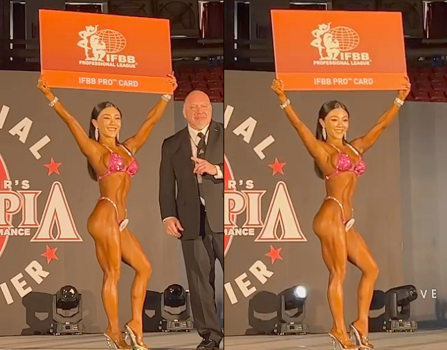 IFBB Pro Taiwan Pro 新職業選手,女子Bikini Wang Manchen